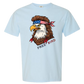 Rockin Free Bird - Comfort Colors - Heavyweight Unisex Tee - Blues