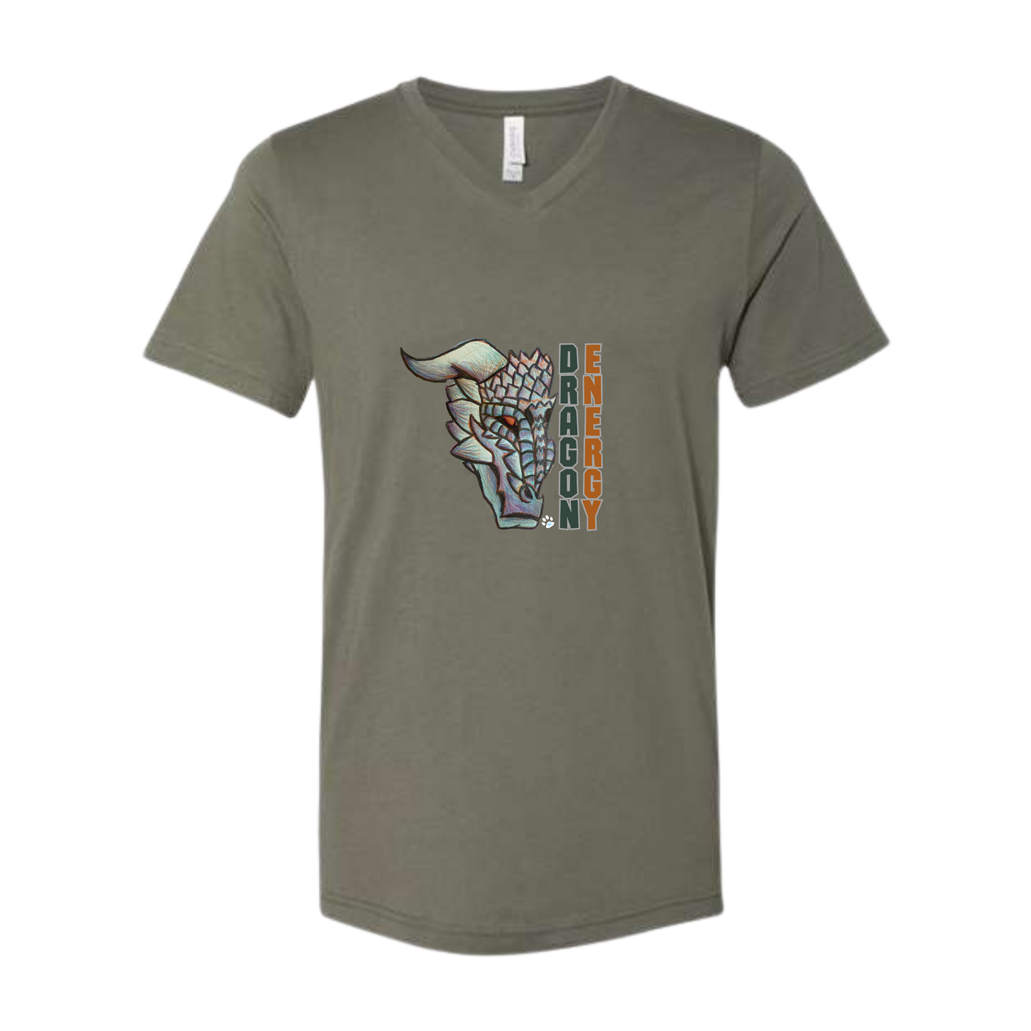 Dragon Energy - Bella+Canvas - Unisex V-Neck - Assorted Colors