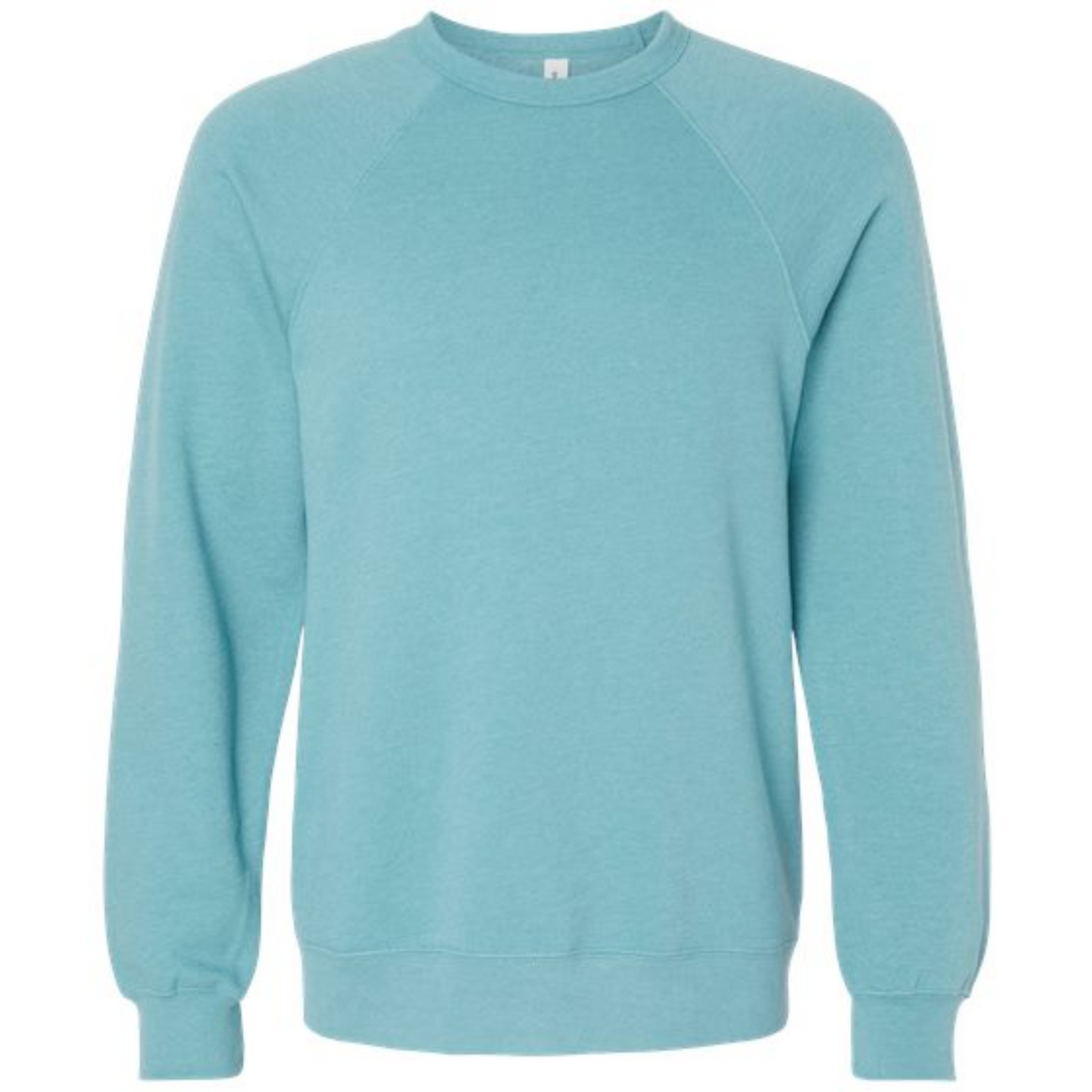 Custom Design - Sponge Fleece Raglan Sweatshirt - Blues, Purples