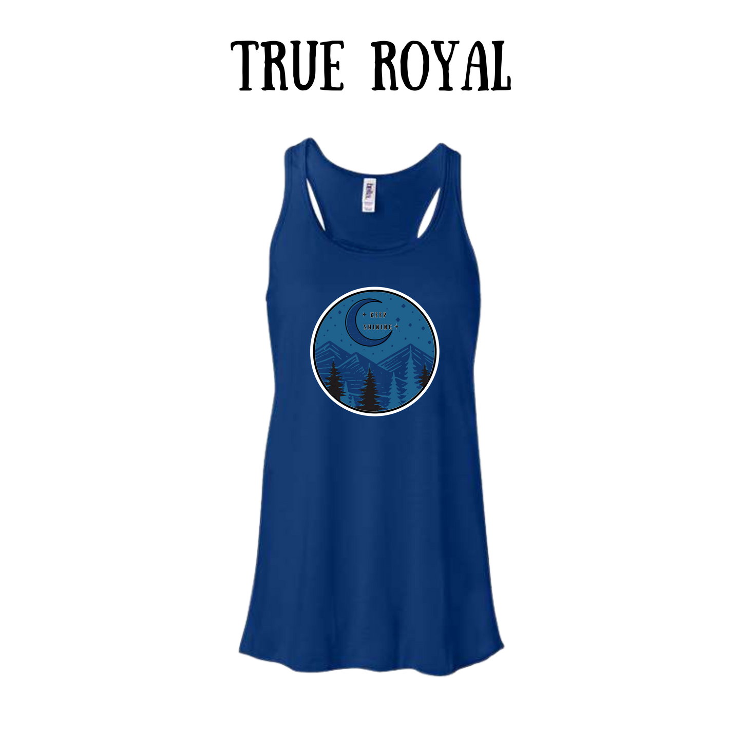 OP - Keep Shining - Women's Flowy Racerback Tank