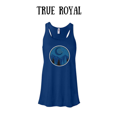 CP - Keep Shining - Women's Flowy Racerback Tank