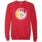 HP - Calming Circle - Sponge Fleece Raglan Sweatshirt - Assorted Colors