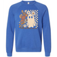 HP - Autumn Ghost - Sponge Fleece Raglan Sweatshirt - Blues, Purples