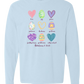 Galatians 5 - Easter - Comfort Colors - Heavyweight Long Sleeve Tee - Blues & Greens