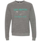 Life Happens The Beach Helps - Sponge Fleece Raglan Sweatshirt - Assorted Colors