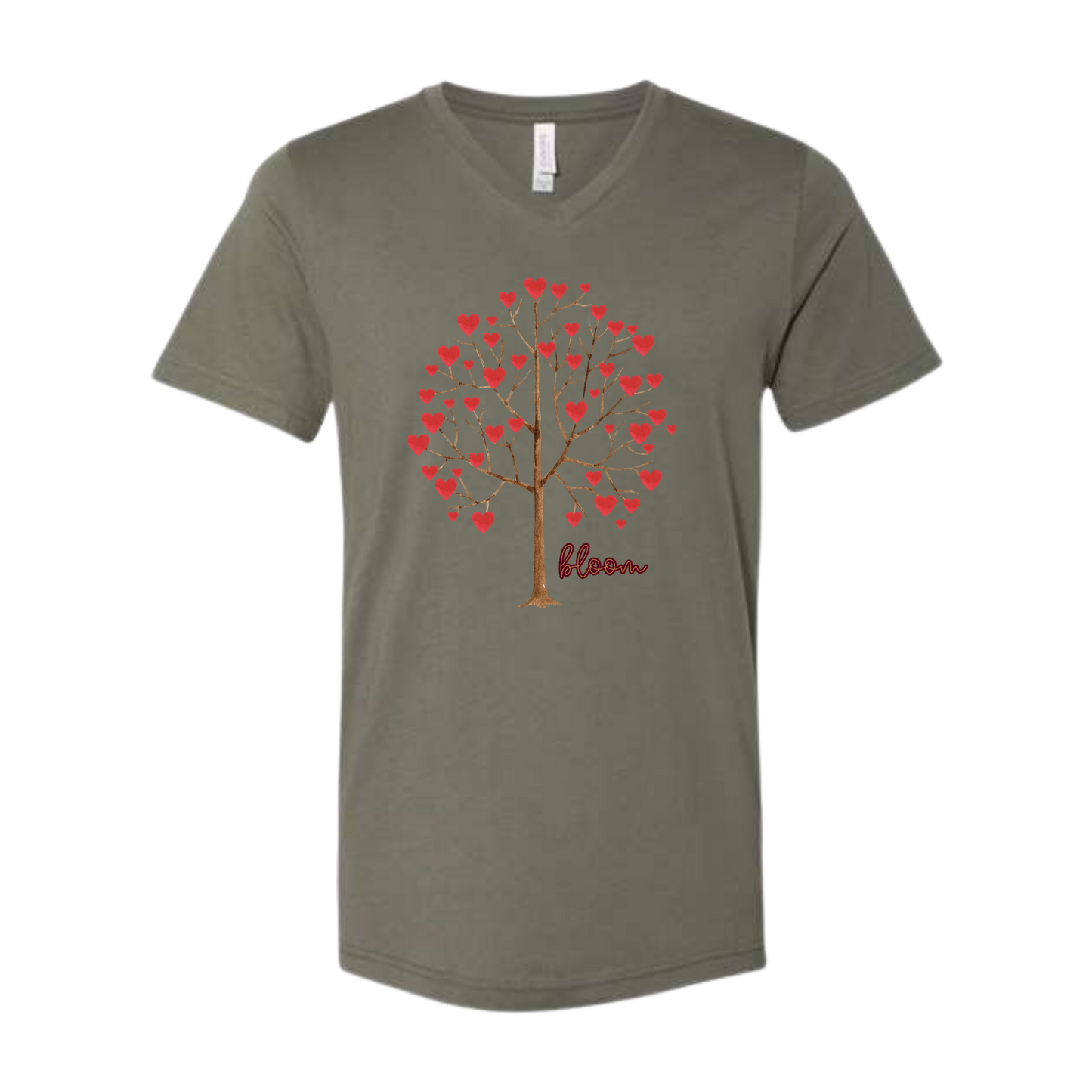 Bloom - Bella+Canvas - Unisex V-Neck - Assorted Colors