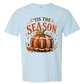 'Tis Football Season - Comfort Colors - Heavyweight Unisex Tee - Blues