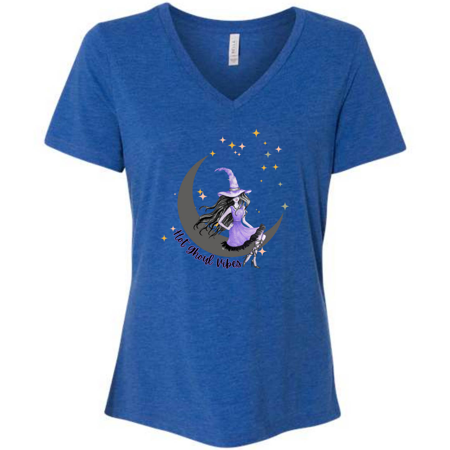 Hot Ghoul Vibes - Women's V-Neck - Assorted Colors