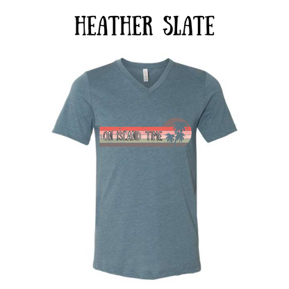 VP - On Island Time - Unisex V-Neck - Assorted Colors
