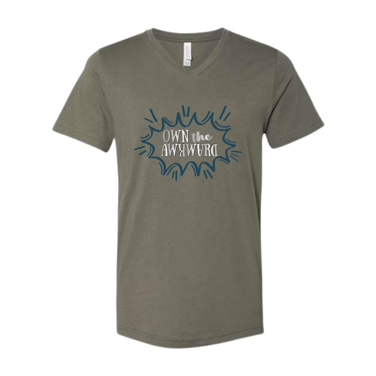 Own the Awkward - Bella+Canvas - Unisex V-Neck - Assorted Colors