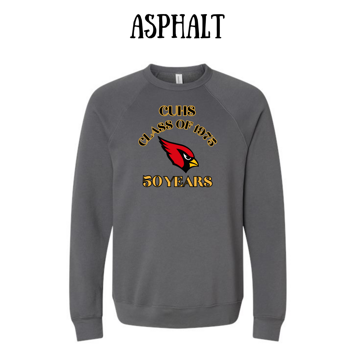 CUHS  - Sponge Fleece Raglan Sweatshirt - Neutrals