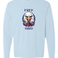 Free Bird - Comfort Colors - Heavyweight Long Sleeve Tee - Blues & Greens