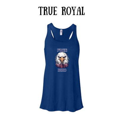 PP - Free Bird - Women's Flowy Racerback Tank