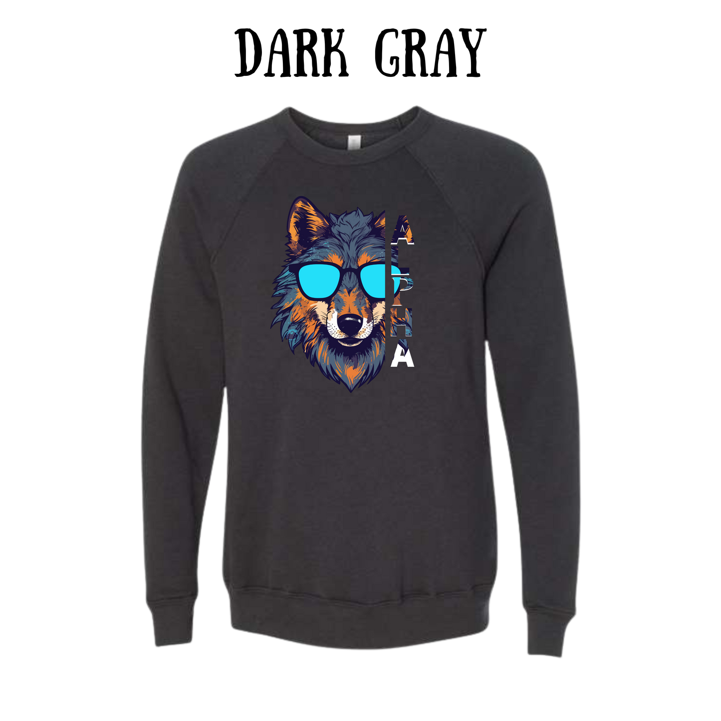 BP - Alpha - Sponge Fleece Raglan Sweatshirt - Greens, Neutrals