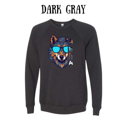 BP - Alpha - Sponge Fleece Raglan Sweatshirt - Greens, Neutrals