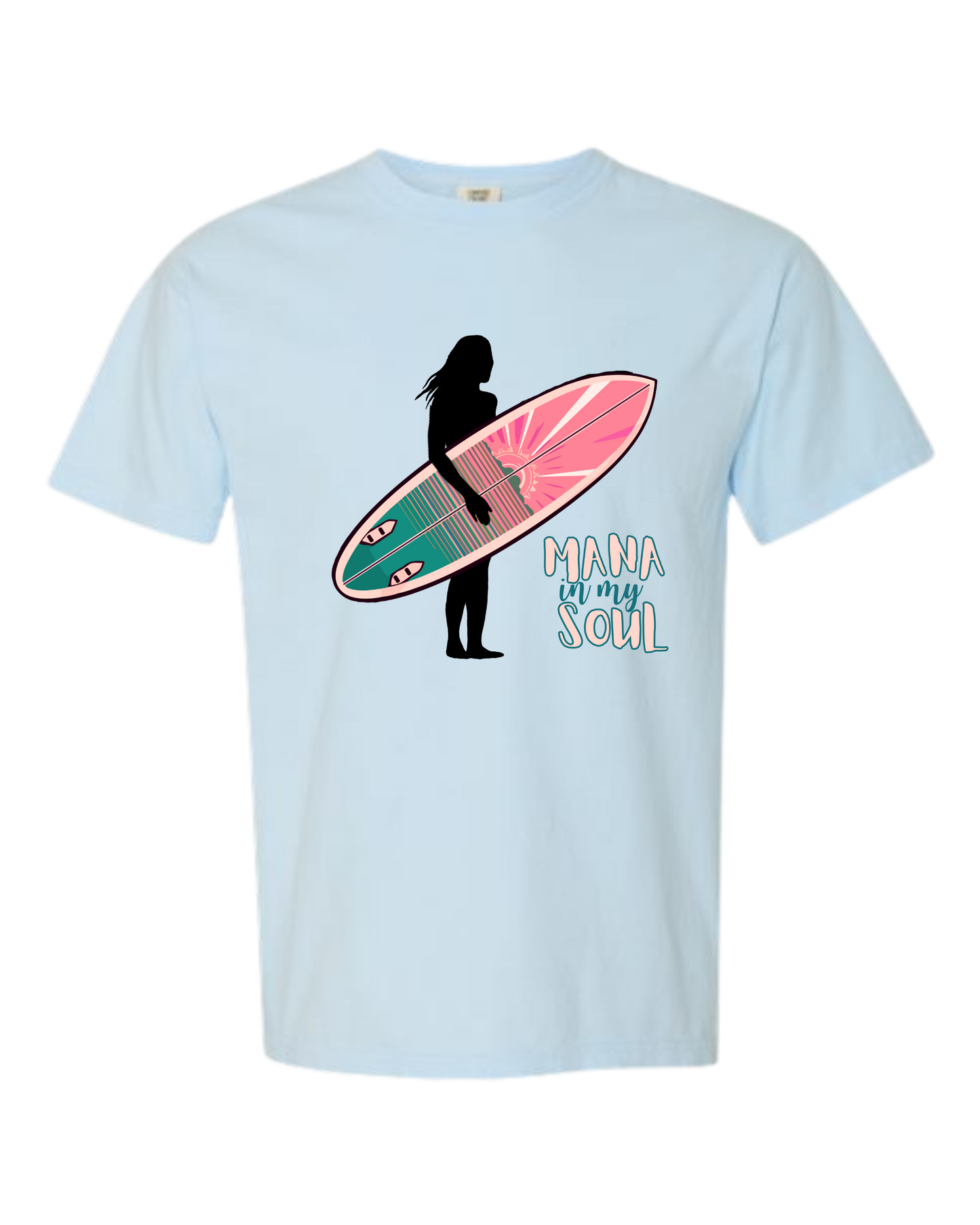 Mana in My Soul - Comfort Colors - Heavyweight Unisex Tee - Blues