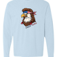 Rockin Free Bird - Comfort Colors - Heavyweight Long Sleeve Tee - Blues & Greens