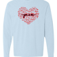 You & Me - Comfort Colors - Heavyweight Long Sleeve Tee - Blues & Greens
