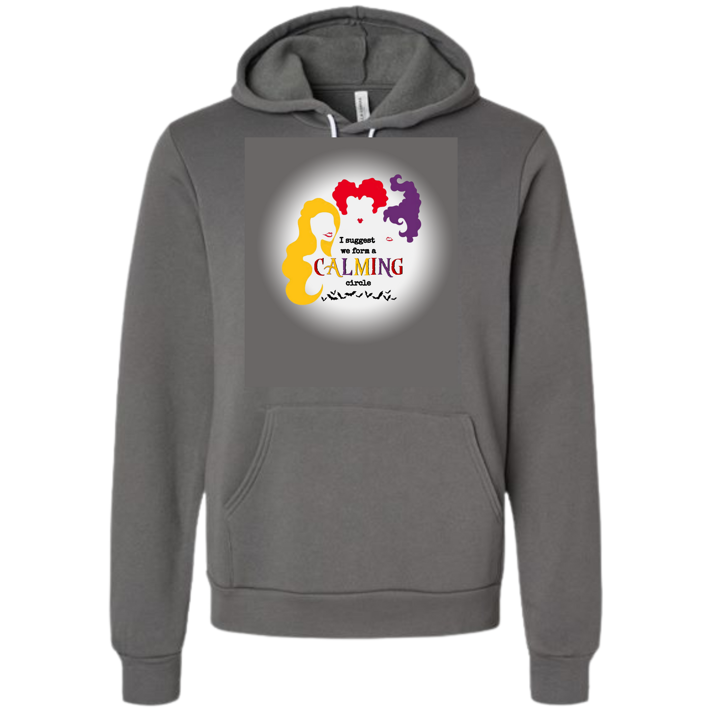 Calming Circle - Sponge Fleece Hoodie - Greens, Neutrals