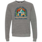 What Happens At The Campground - Sponge Fleece Raglan Sweatshirt - Assorted Colors