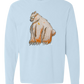 Muscle Bear - Comfort Colors - Heavyweight Long Sleeve Tee - Blues & Greens