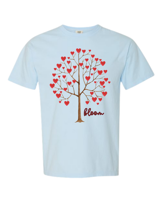 Bloom - Comfort Colors - Heavyweight Unisex Tee - Blues