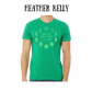 when the moon speaks - unisex tee - greens