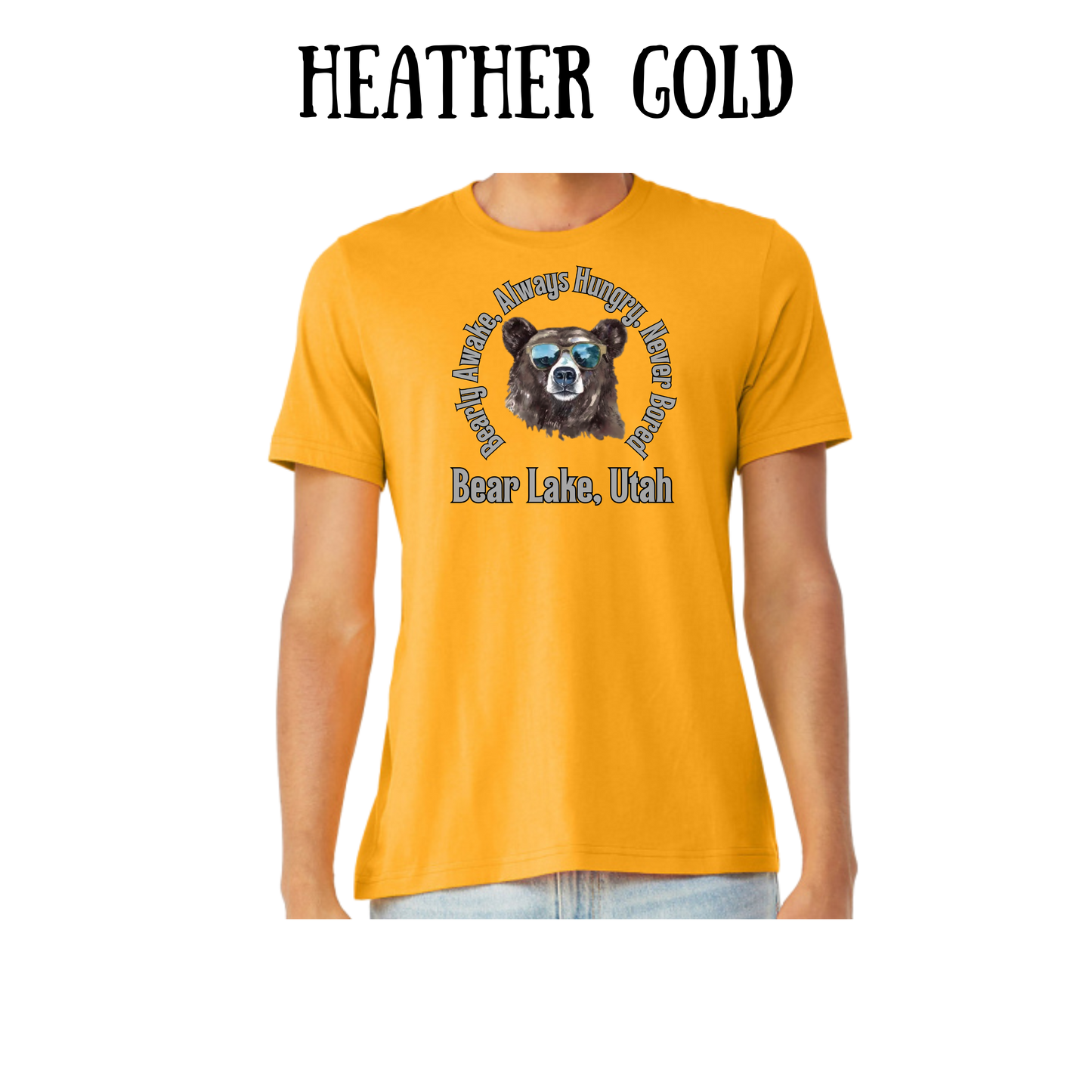 CP - Bear Lake Utah - Unisex Tee - Yellows, Oranges, Reds