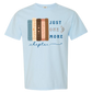 Just One More Chapter - Comfort Colors - Heavyweight Unisex Tee - Blues