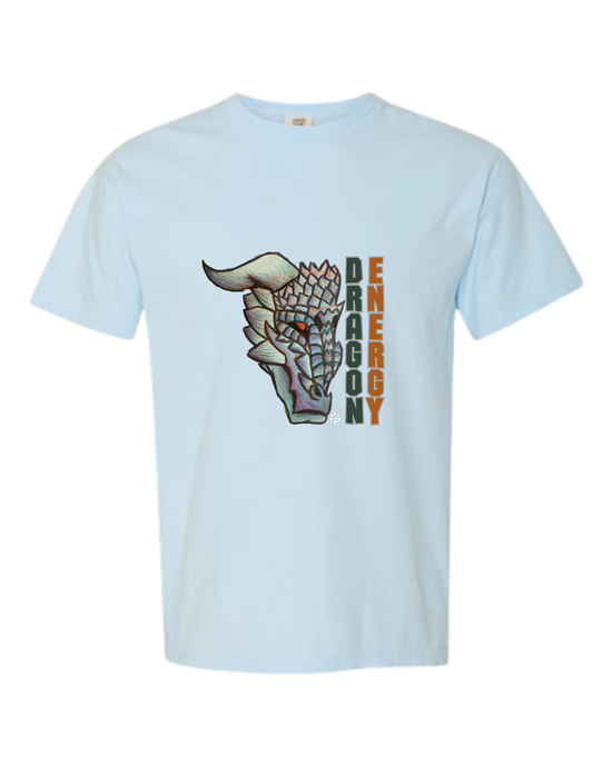 Dragon Energy - Comfort Colors - Heavyweight Unisex Tee - Blues
