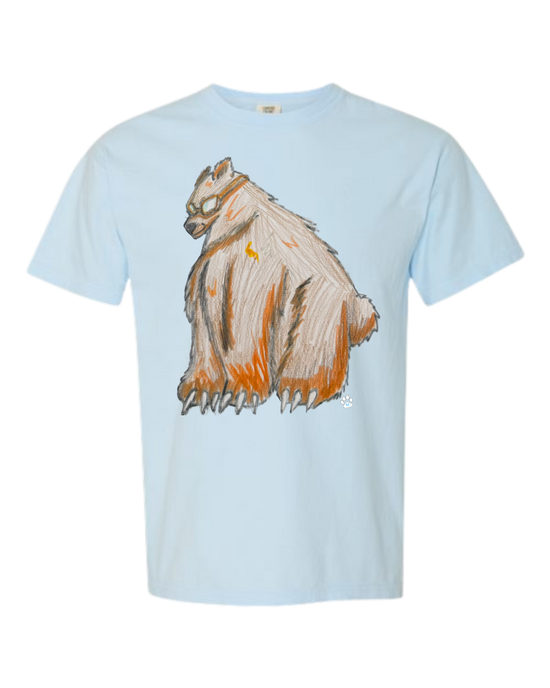 Muscle Bear - Comfort Colors - Heavyweight Unisex Tee - Blues