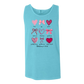 Galatians 5 - Valentines - Comfort Colors - Unisex Tank - Neutral Colors & Blues