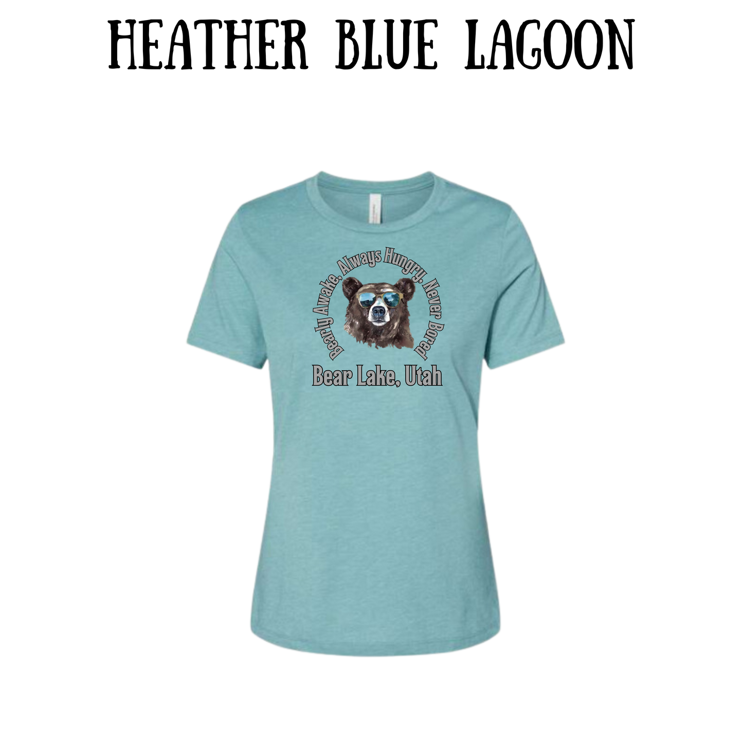 CP - Bear Lake Utah - Women's Relaxed Fit Tee - Assorted Colors