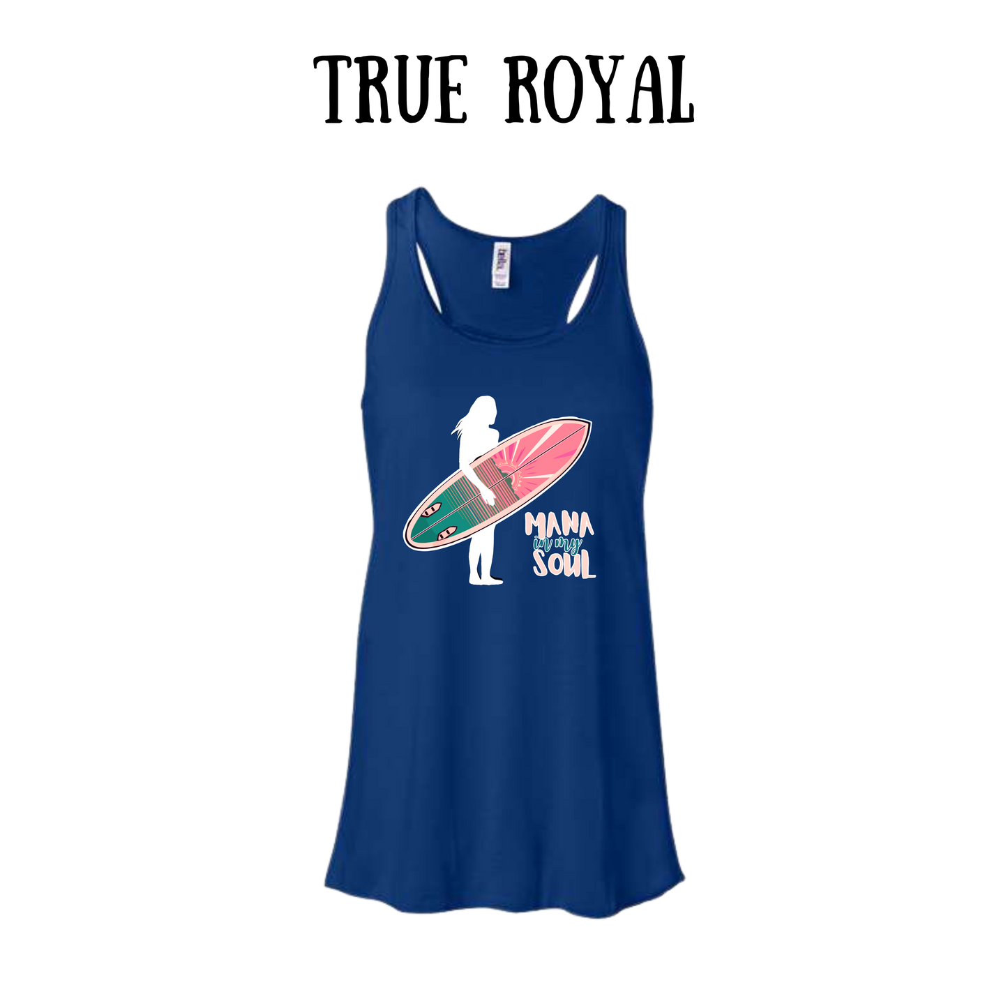 VP - Mana in My Soul - Women's Flowy Racerback Tank