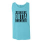 Straight Outta Hormones - Comfort Colors - Unisex Tank - Neutral Colors & Blues