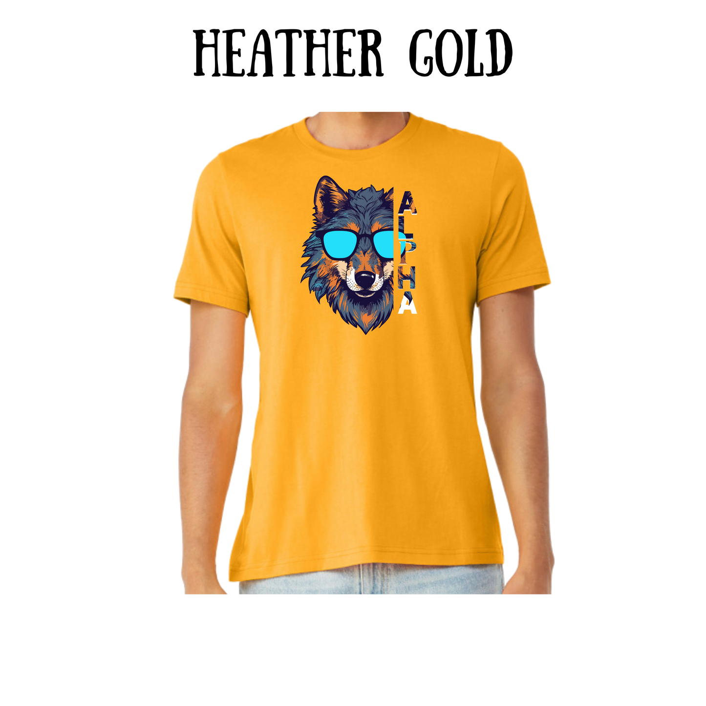 BP - Alpha - Unisex Tee - Yellows, Oranges, Reds