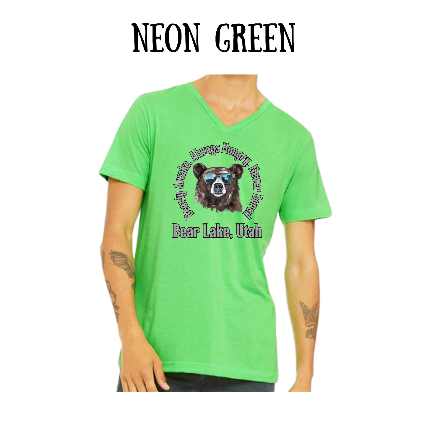 CP - Bear Lake Utah - Unisex V-Neck - Assorted Colors