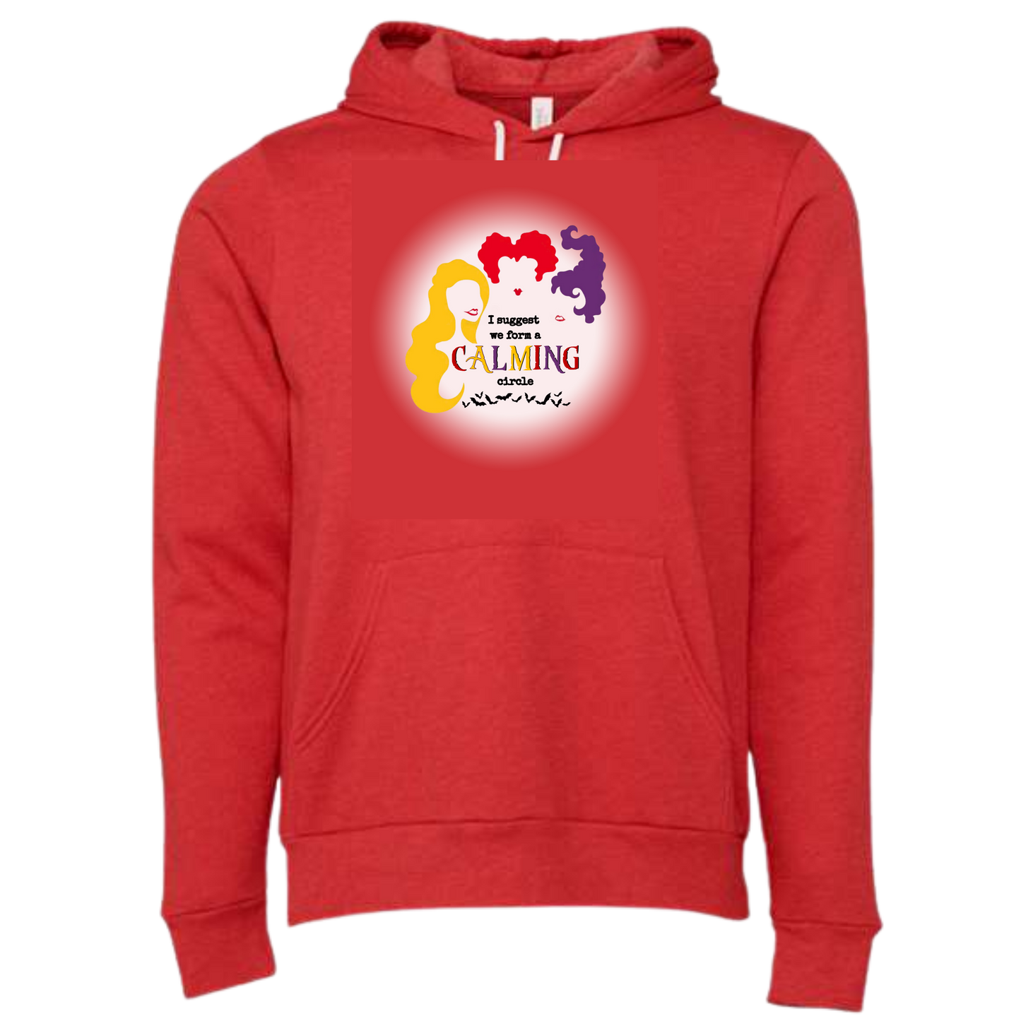 Calming Circle - Sponge Fleece Hoodie - Assorted Colors