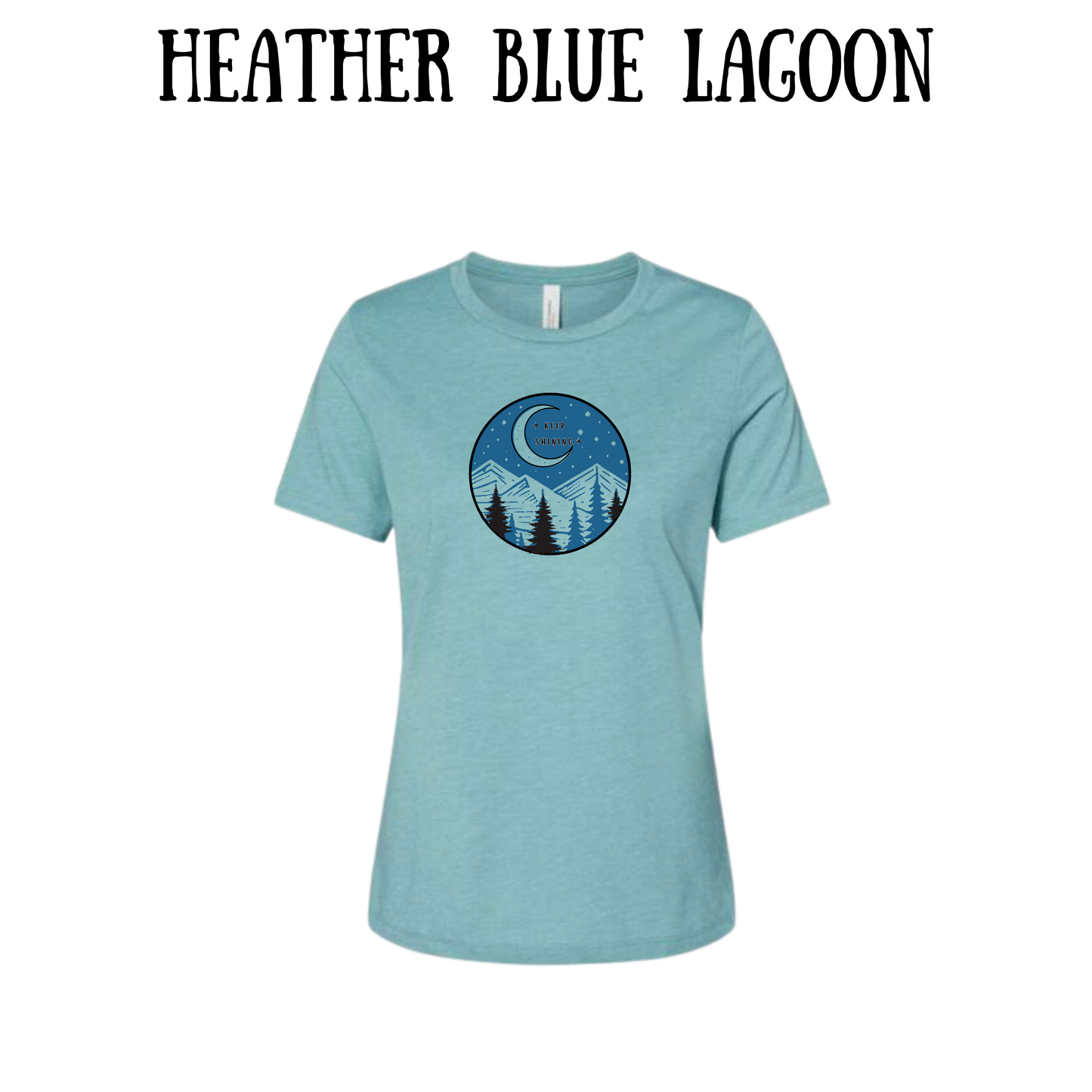 OP - Keep Shining - Women's Relaxed Fit Tee - Assorted Colors