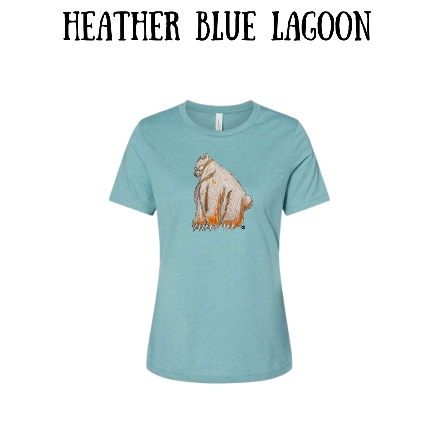 AC - Muscle Bear - Women's Relaxed Fit Tee - Assorted Colors