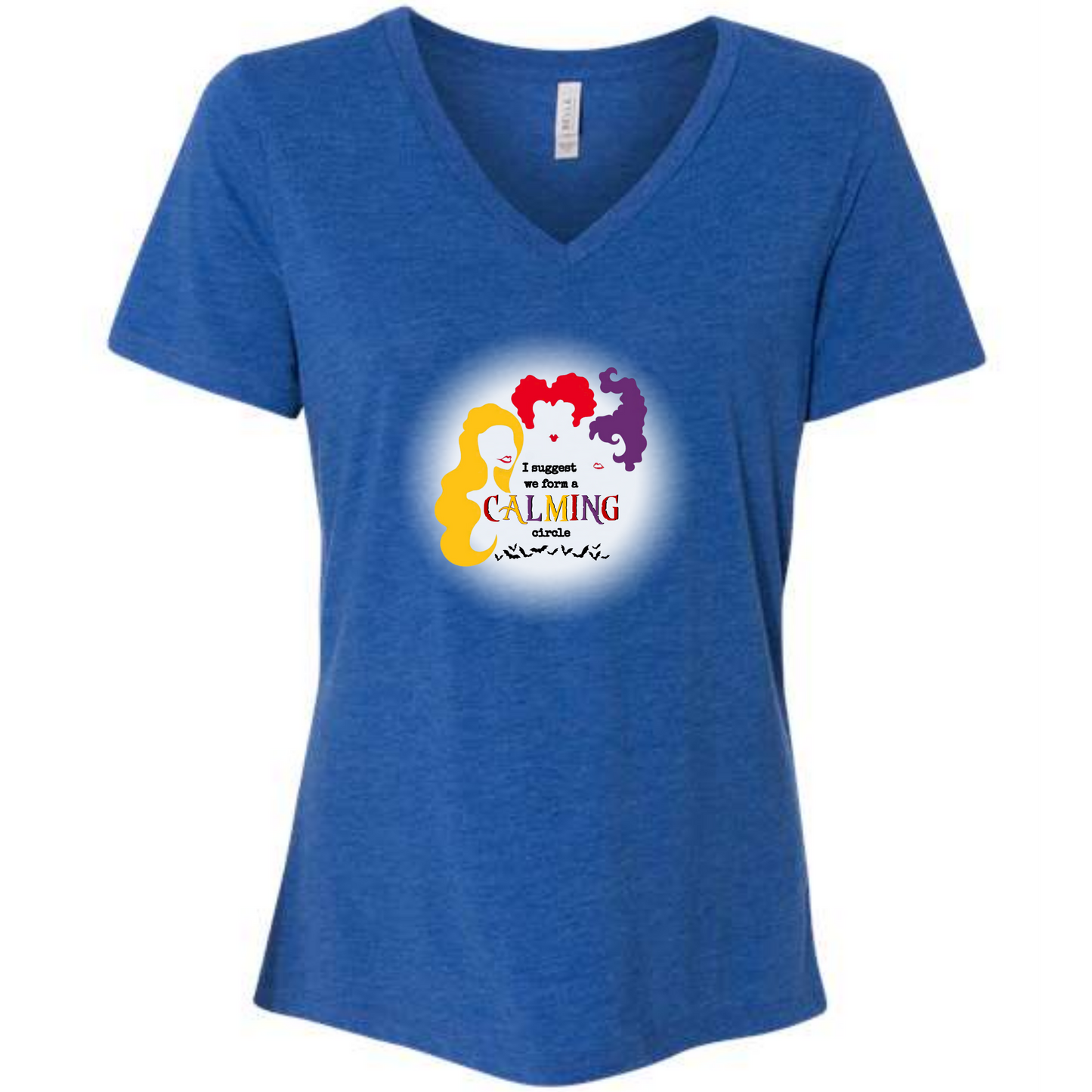 Calming Circle - Women's V-Neck - Assorted Colors