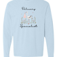 Delivery Specialist - Comfort Colors - Heavyweight Long Sleeve Tee - Blues & Greens