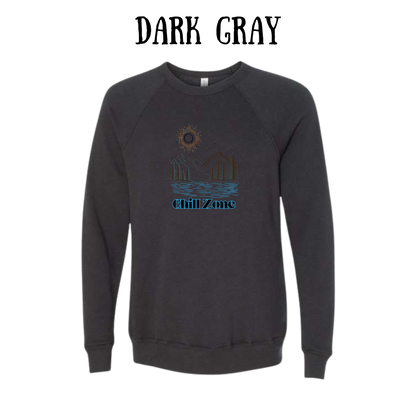 CP - Chill Zone - Sponge Fleece Raglan Sweatshirt - Greens, Neutrals