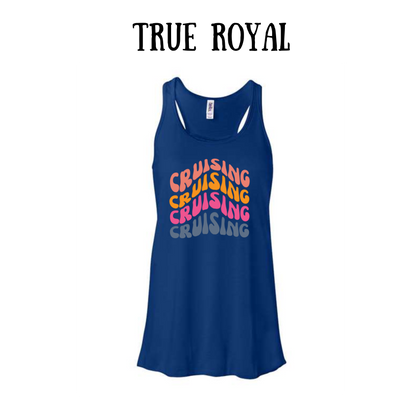 VP - Cruising, Cruising - Women's Flowy Racerback Tank