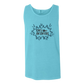 Own the Awkward - Comfort Colors - Unisex Tank - Neutral Colors & Blues