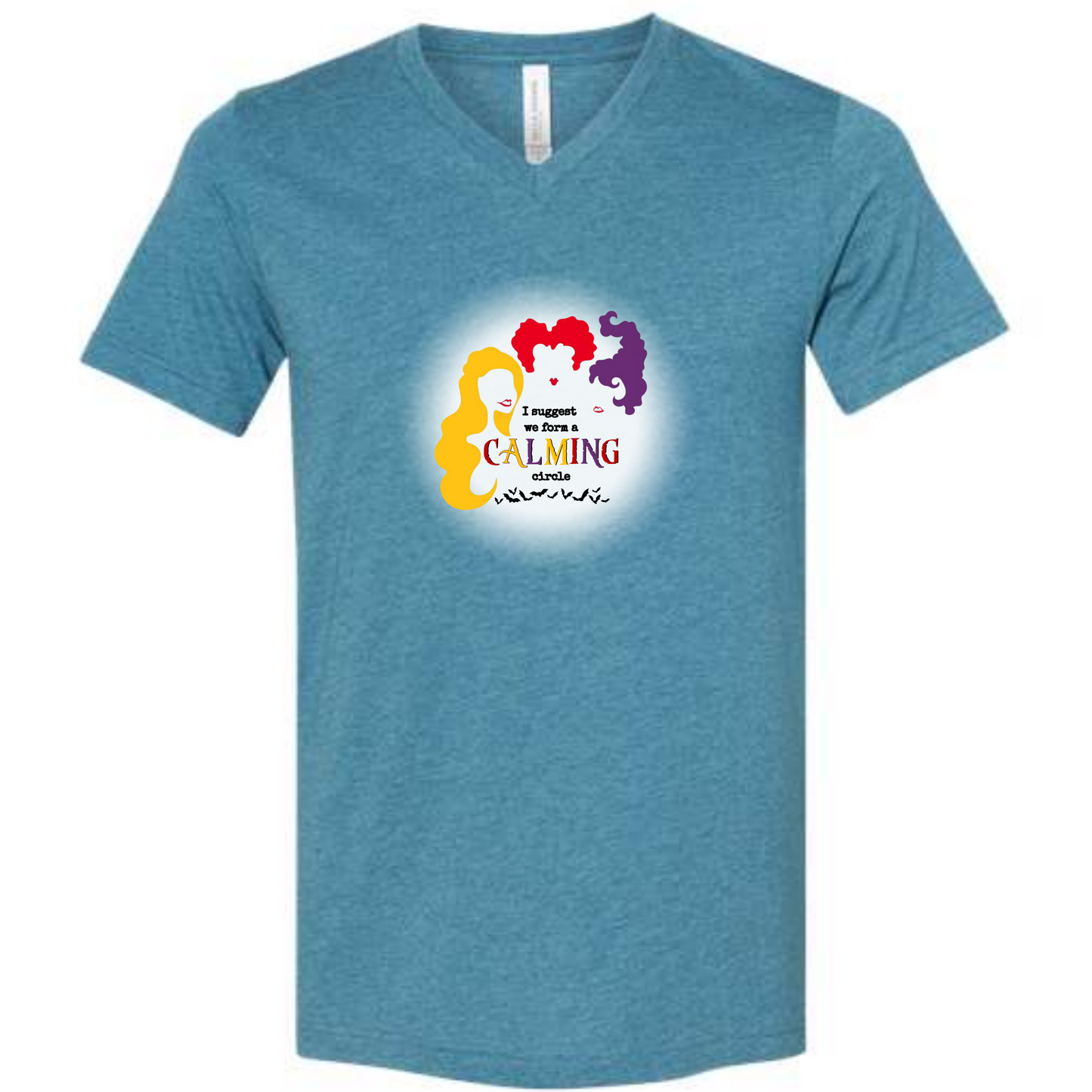 Calming Circle - Unisex V-Neck - Assorted Colors