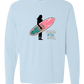 Mana in My Soul - Comfort Colors - Heavyweight Long Sleeve Tee - Blues & Greens
