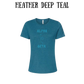 beta to alpha - women's relaxed fit tee - assorted colors