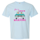 Get in Loser We're Playing Mahjong - Comfort Colors - Heavyweight Unisex Tee - Blues