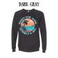 VP - Ready For Some Vitamin D & Sea - Sponge Fleece Raglan Sweatshirt - Greens, Neutrals